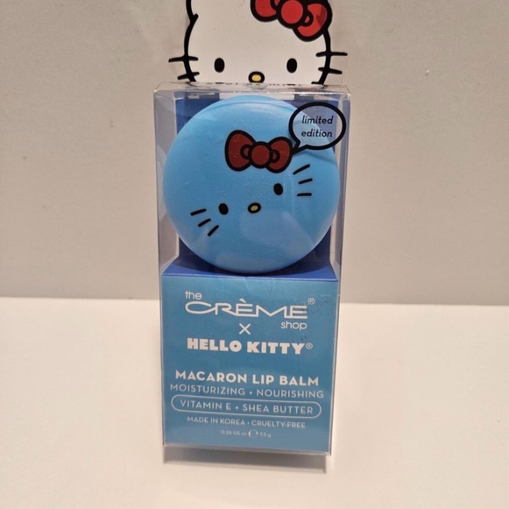 The Crème Shop Hello Kitty Macaron Lip Balm